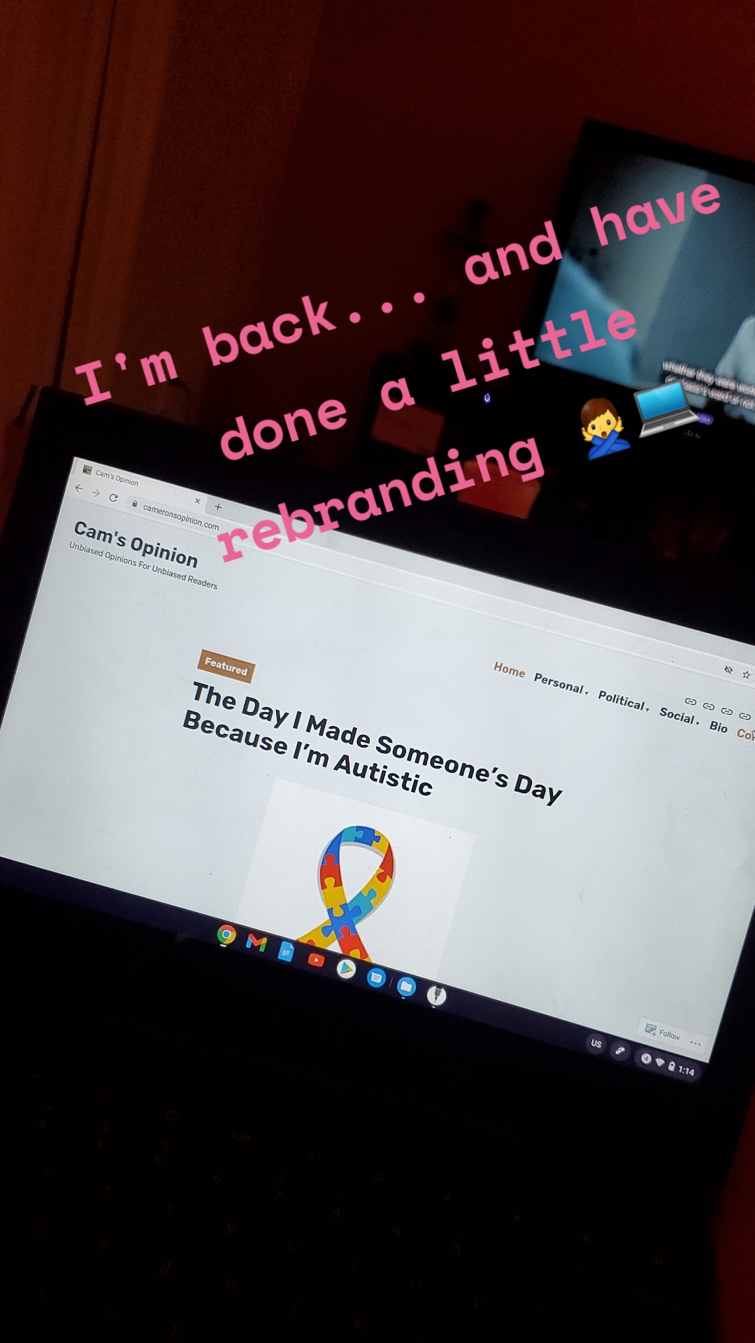 I'm back... and have done a little rebranding 🙅‍♂️💻